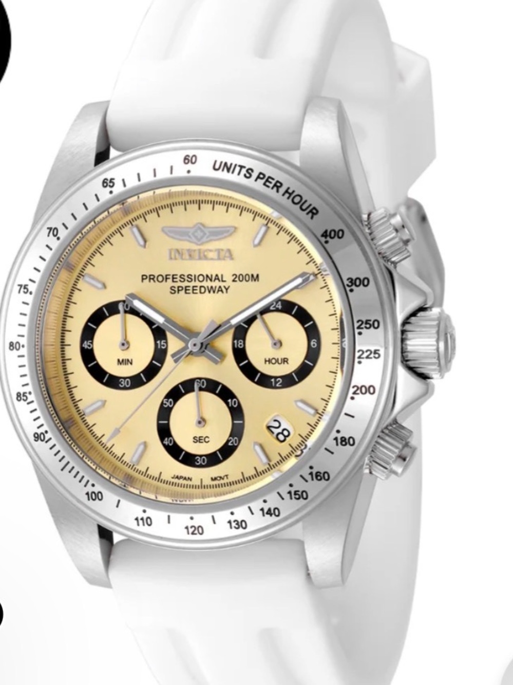 Invicta Speedway Montecarlo Men's Watch - 40mm. White (50487)